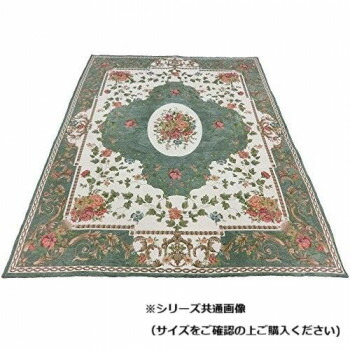 引っ敷き 頬べに 200×200 緑であること シェニール 715714200200035
