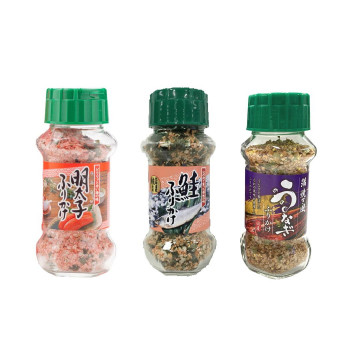 みなり 明太子ふりかけ 85g・鮭ふりかけ 85g・国産うなぎふりかけ 75g　各10個セット｜aline