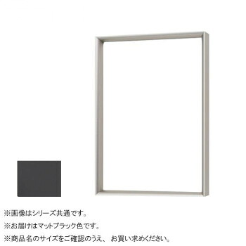 アルナ アルミフレーム デッサン額 LEAN マットブラック 350角 1900|aline