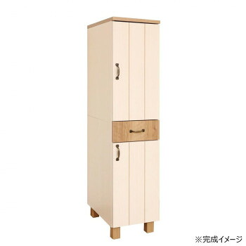 日本製精神的な統合調度品 カントリー調 御厨子所納めるストッカー CO-CR-1330S