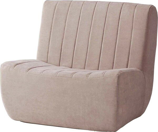 フロアソファ ソファ ソファー 一人掛け 一人掛けソファ パーソナルチェア 一人用 幅80cm おしゃれ 布 シンプル ベーシック モダン 北欧 ベージュ