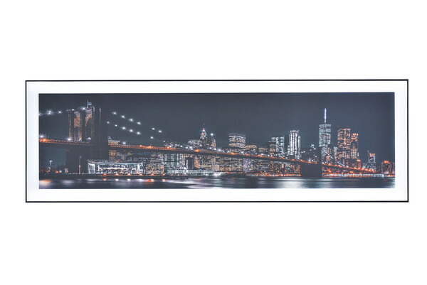 アートパネル グラフィックパネル 140×45cm ワイド グラフィックパネル デザインボード アート 写真 風景 景色 インテリア 飾り 壁掛け リビング 玄関 モダン おしゃれ 都会の街並み