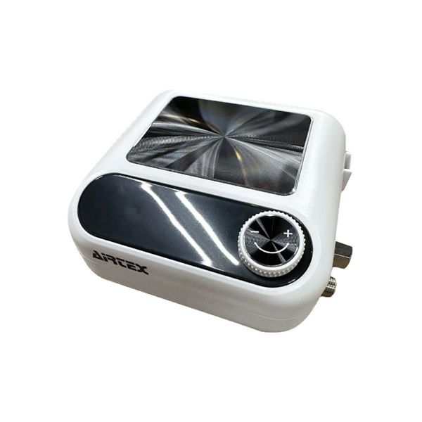 エアテックス AIRTEX コンプレッサー スピカ2 ダイヤル式電源 5段階出力調整機能付き オートスイッチ機能搭載 APC032｜aline