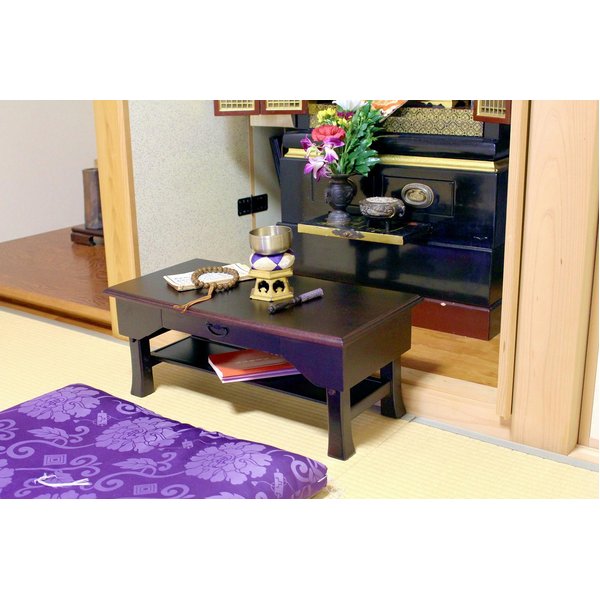 楽天市場】折りたたみ文机 つくえ ツクエ デスク 引出し 折り畳み