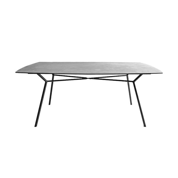 UP260 CELA170ダイニングテーブル surf 約幅170cm グレー 組立品【代引不可】