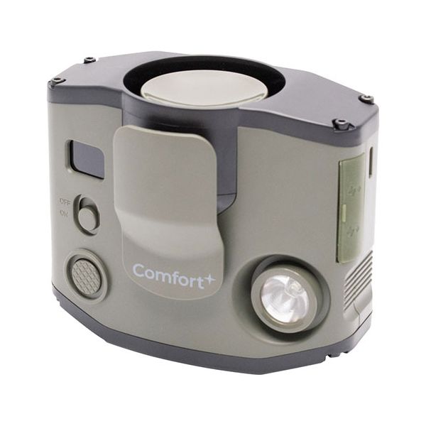 Comfort+ 多機能携帯ファン Buwatto ブワット モスグリーン 【USBケーブル・ストラップ付属】 22642708