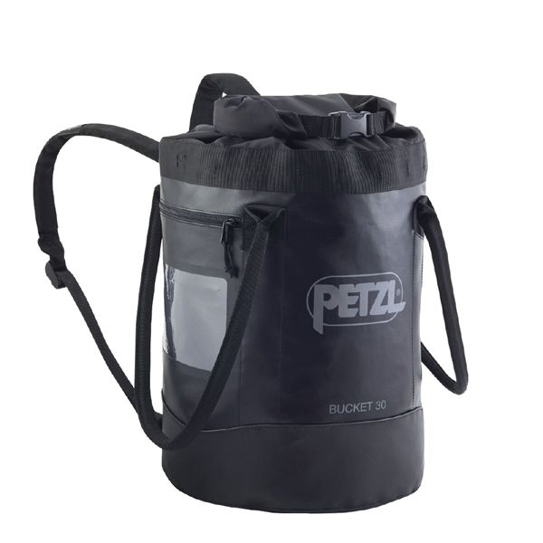 PETZL ぺツル 自立型 小型バック バックパック バケット 30L ブラック S001CA01 工具 ツール DIY 作業工具
