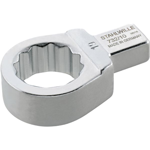 STAHLWILLE スタビレー トルクレンチ用 差替メガネヘッド 12mm ジョイントサイズ 9×12mm 面接触 732/10-12 工具 ツール DIY|aline