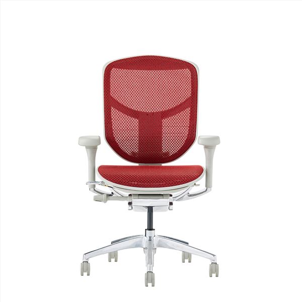 FRENZ 事務イス(オフィスチェア/OAチェア) オレンジ メッシュ張り仕様 CF2M OR FRENZ 事務イス(オフィスチェア&frasl;OAチェア) イエローグリーン メッシュ