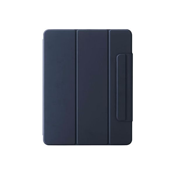 エレコム 13インチiPad Air(M3/M2) フラップケース 超薄型 マグネット着脱 スリープ対応 ネイビー TB-A25XWVPF2NV｜aline