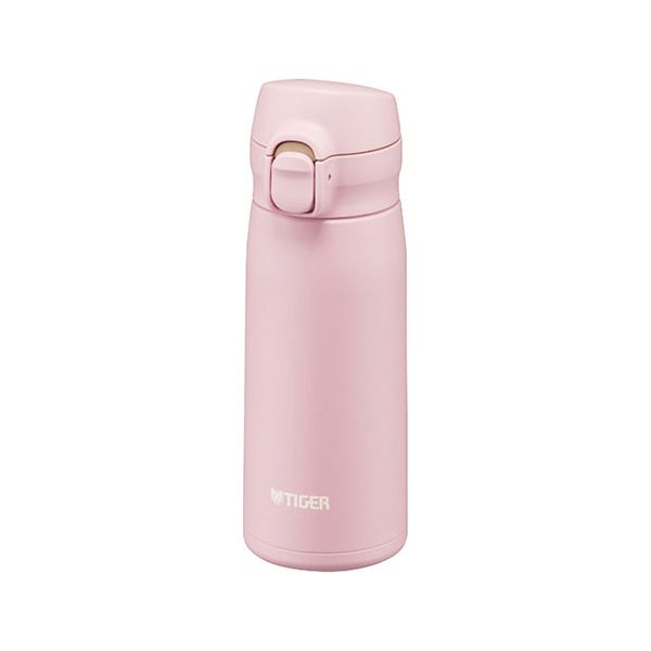 タイガー 魔法瓶 真空断熱ボトル350ml ローズピンク 【片手で開けやすいワンプッシュボトル・こぼれにくい飲み口】 1123-093