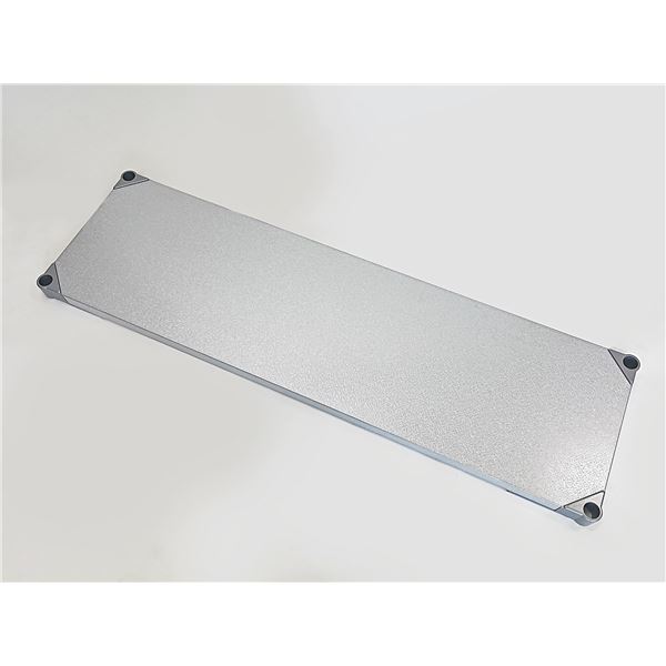プロフェイス ガルバリウムシェルフ 棚板 35×120cm 1段 棚1枚 単品 スチール クロームメッキ 日本製 部品 パーツ