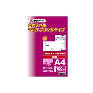（まとめ）ジョインテックス OAマルチラベル 10面 100枚 A127J【×2セット】