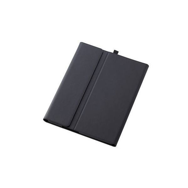 エレコム Surface Pro 9 ソフトレザーケース 無償性一角 タッチペン納める 鍵盤相応う 結核症-MSP9PLF2BK PCバッグ・スリーブ-PCアクセサリー