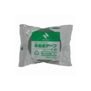 （まとめ）ニチバン カラー布テープ 102N-50 50mm×25m 緑【×10セット】