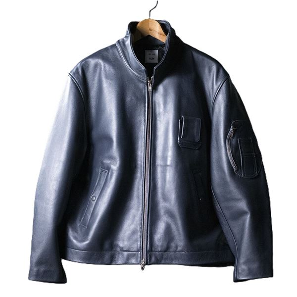 楽天市場】フランス空軍レザージャケットレプリカ グレー (サイズ96