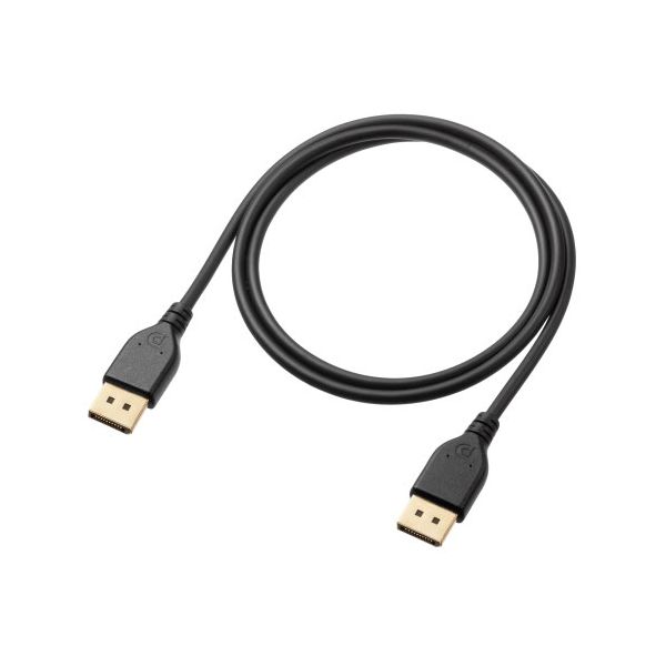 サンワサプライ DisplayPort ver2.1ケーブル1m DP80 ブラック KC-DP8010