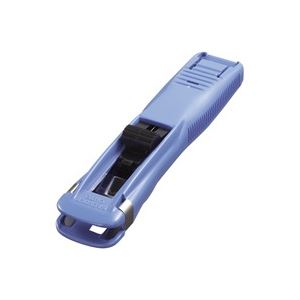 (まとめ)オート ガチャック GS-500 中 青【×10セット】