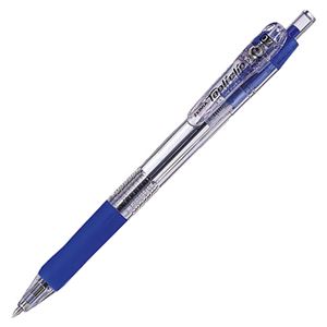 (まとめ) ゼブラ 油性ボールペン タプリクリップ 0.7mm 青 BN5-BL 1本 【×60セット】