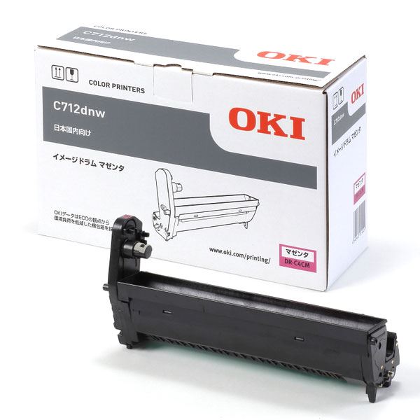 【純正品】 OKI DR-C4CM イメージドラム マゼンタ|aline