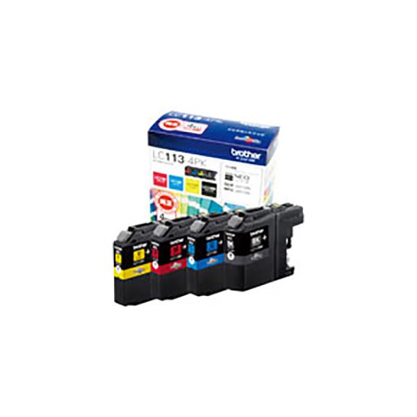 新品3箱セット◆ブラザー純正インクカートリッジ LC117/115-4PK大容量 楽天市場】ブラザー 純正インク LC117/115-4PK （4色パック