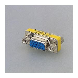 (まとめ)エレコム 超小型アダプタ AD-HD15F【×5セット】