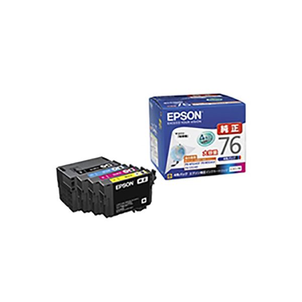(業務用3セット) 【純正品】 EPSON エプソン インクカートリッジ 【IC4CL76 4 色】 大容量|aline