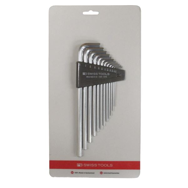 PB SWISS TOOLS 214ZH-12CN 六角棒レンチ セット ロング 工具 ツール DIY 作業工具 道具 レンチ｜aline 9,168円