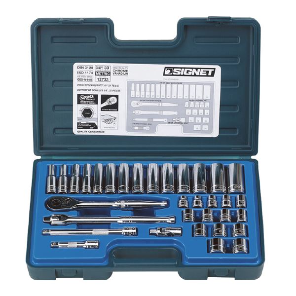 SIGNET シグネット 12733 3/8DR 33マイコン MM ソケット鍵 書き割り 物の具 物の具 DIY 進め方物の具 物の具