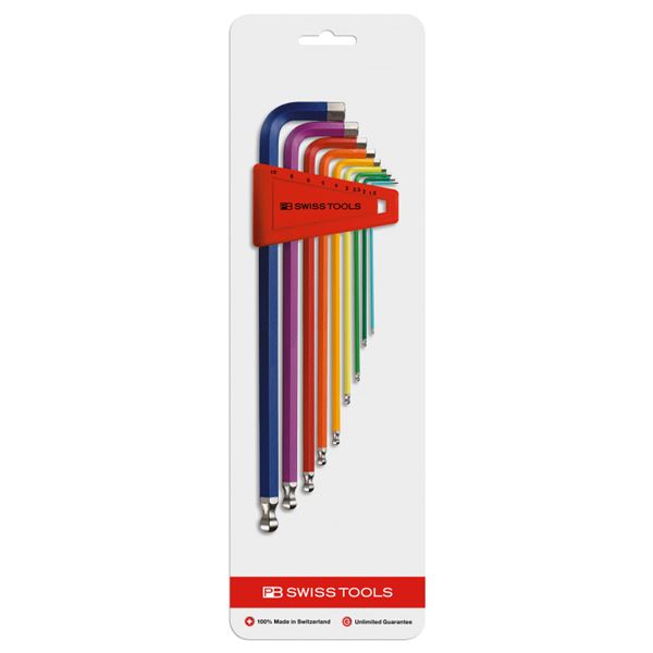 PB SWISS TOOLS 212LH-10RBCN どんぶり鉢付 ロングレインボーレンチ 書き割り 物の具 物の具 DIY 進め方物の具 物の具 鍵
