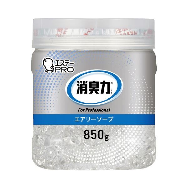 (まとめ) エステー 消臭力 業務用 ビーズ 本体 850g エアリーソープ 【&times;10セット】｜aline