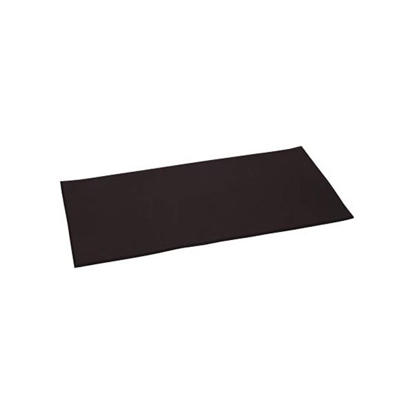 TRUSCO 足腰マット 約9×450×1200mm 黒 TAM-4512 1枚|aline