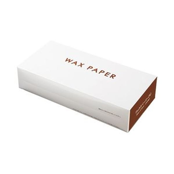 (まとめ)水野産業 ワックスペーパー 大 ホワイト 1箱(1000枚)【×3セット】|aline