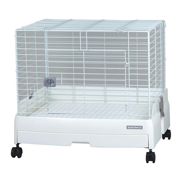 イージーホーム エボ 60-WH(樹脂スノコ仕様)（ペット用品）【代引不可】