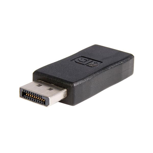 (まとめ) StarTechDisplayPort-HDMI変換アダプタ オス/メス 1920×1200 5.1ch音声出力対応 ブラック DP2HDMIADAP1個 【×10セット】 22,471円