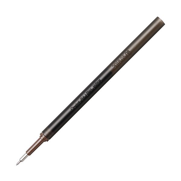 (まとめ)ぺんてる ゲルインキボールペン ノック式エナージェル インフリー 替芯 0.4mm ブラック XLRN4TL-A 1セット(10本)【×10セット】|aline
