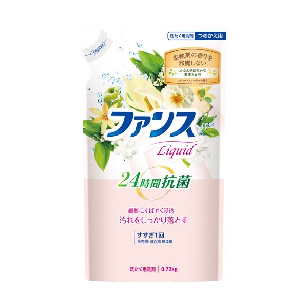 （まとめ）第一石けん ファンス 流動性御召しもの用流動性中性洗剤 詰替用 720g 1個 【×50仕かける】