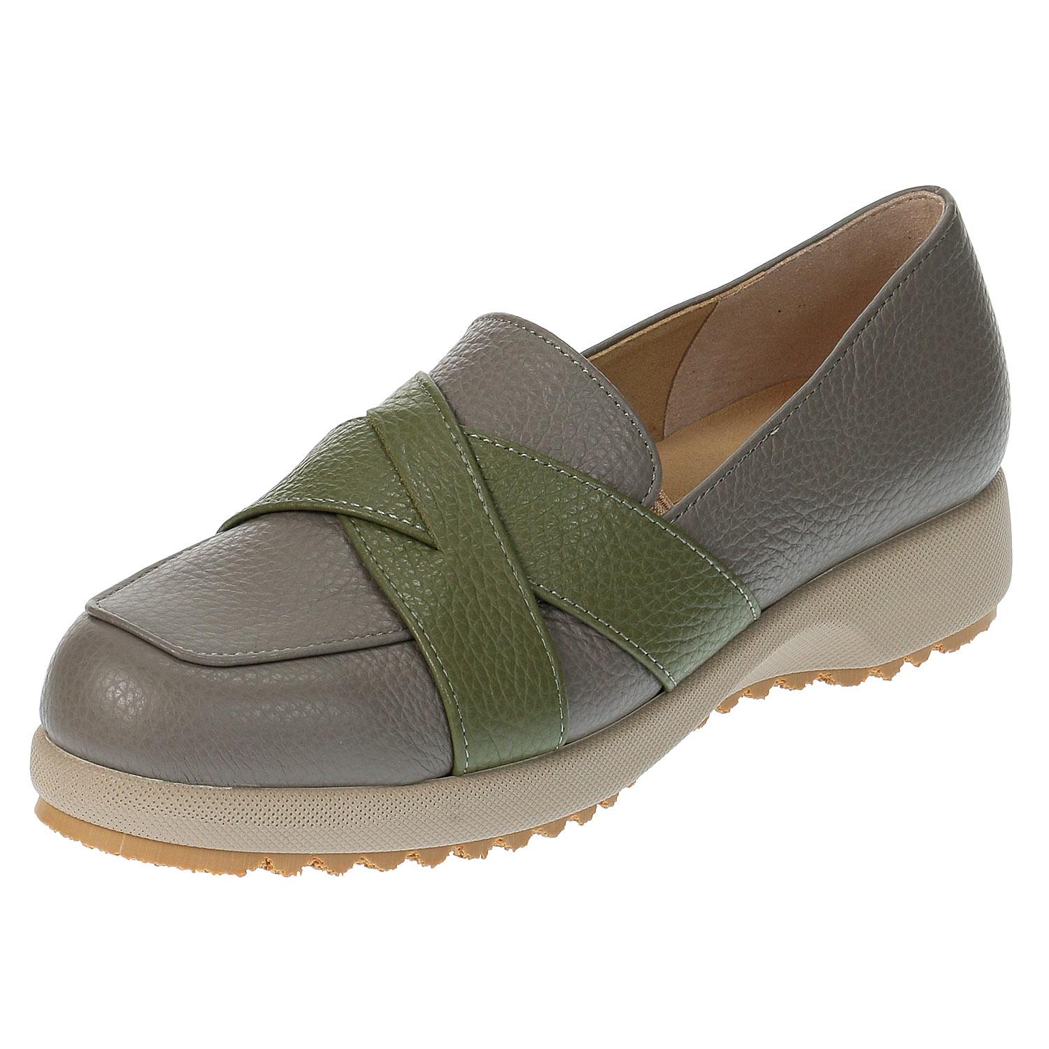 ASHLINE クロスベルトシューズ20011 マウス/シンメ 24.0CM カラー:マウス／シンメ サイズ:24.CM