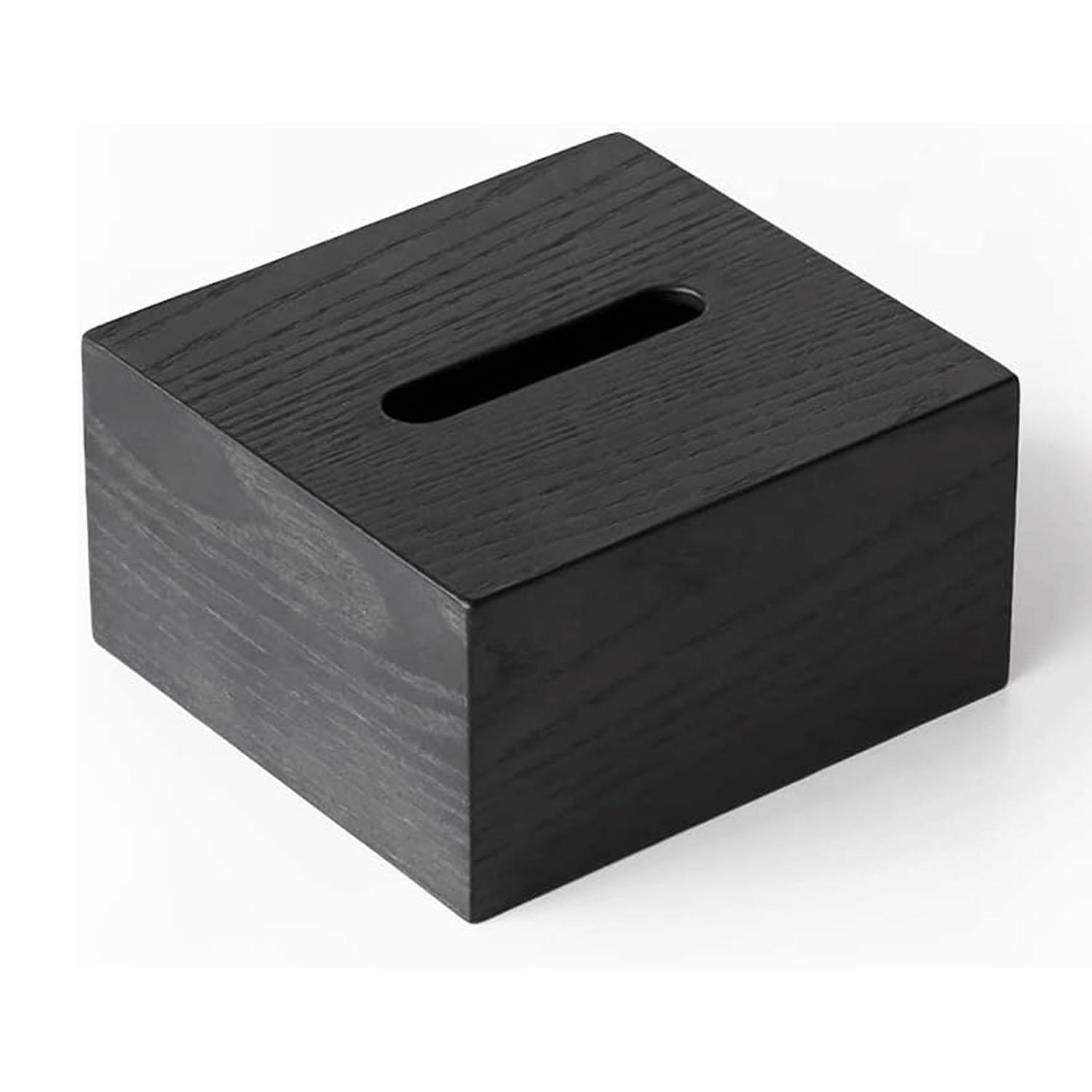 BUNACO ティッシュBOX BUHAKOハーフサイズ カラー:ブラック
