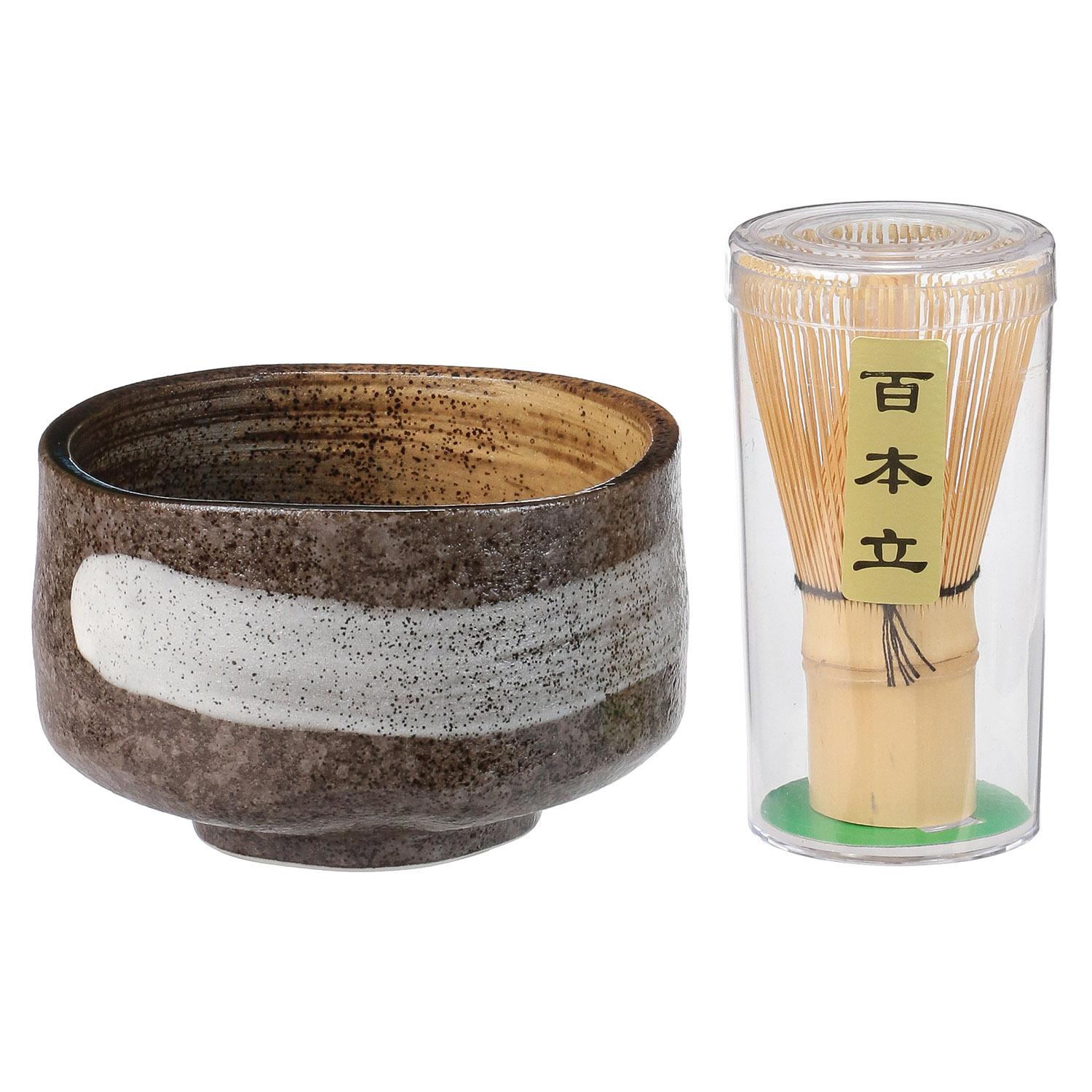 羽衣 抹茶碗 茶筅セット