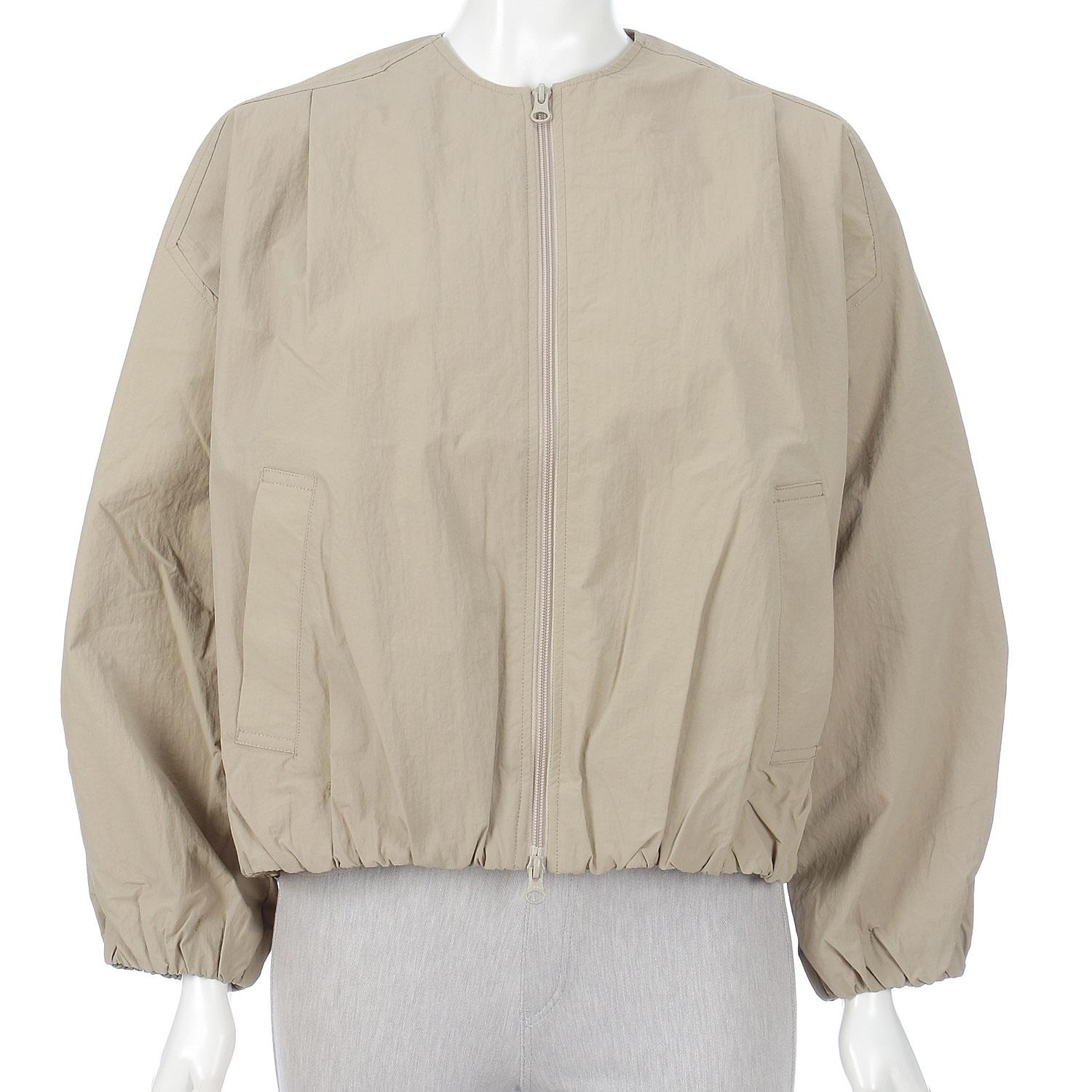mao made バルーンシルエットZIP UPジャケット ベージュ F(フリー)