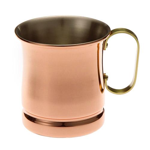 新光金属 COPPER 100 ビアーマグ 12oz S-588, ブロンズ, 製品寸法:8.7φ×9.1hcm