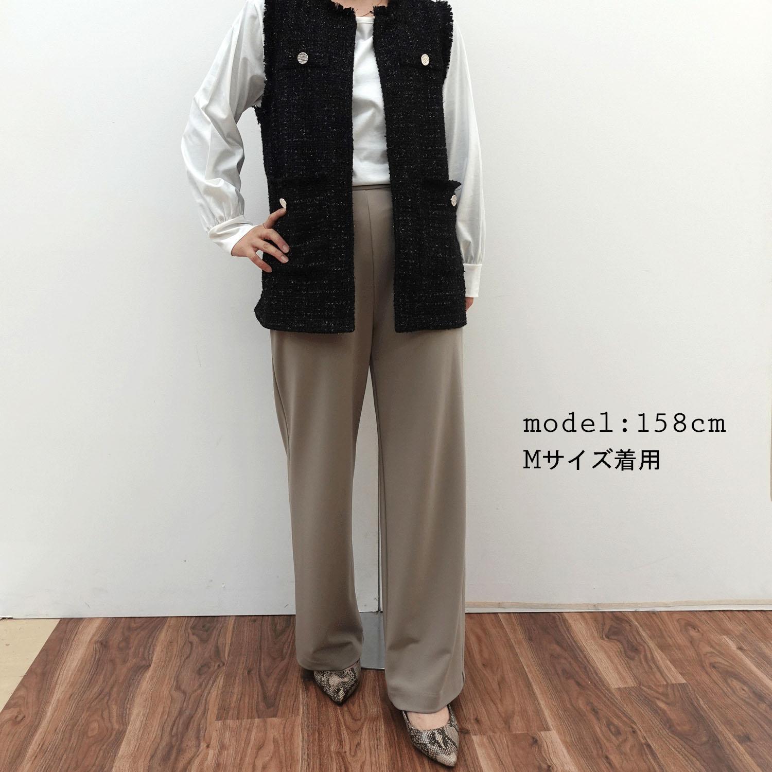 【25SS 新色追加】ピタッツ NEWゼログワイドパンツ カラー:ベージュ サイズ:M 7,021円