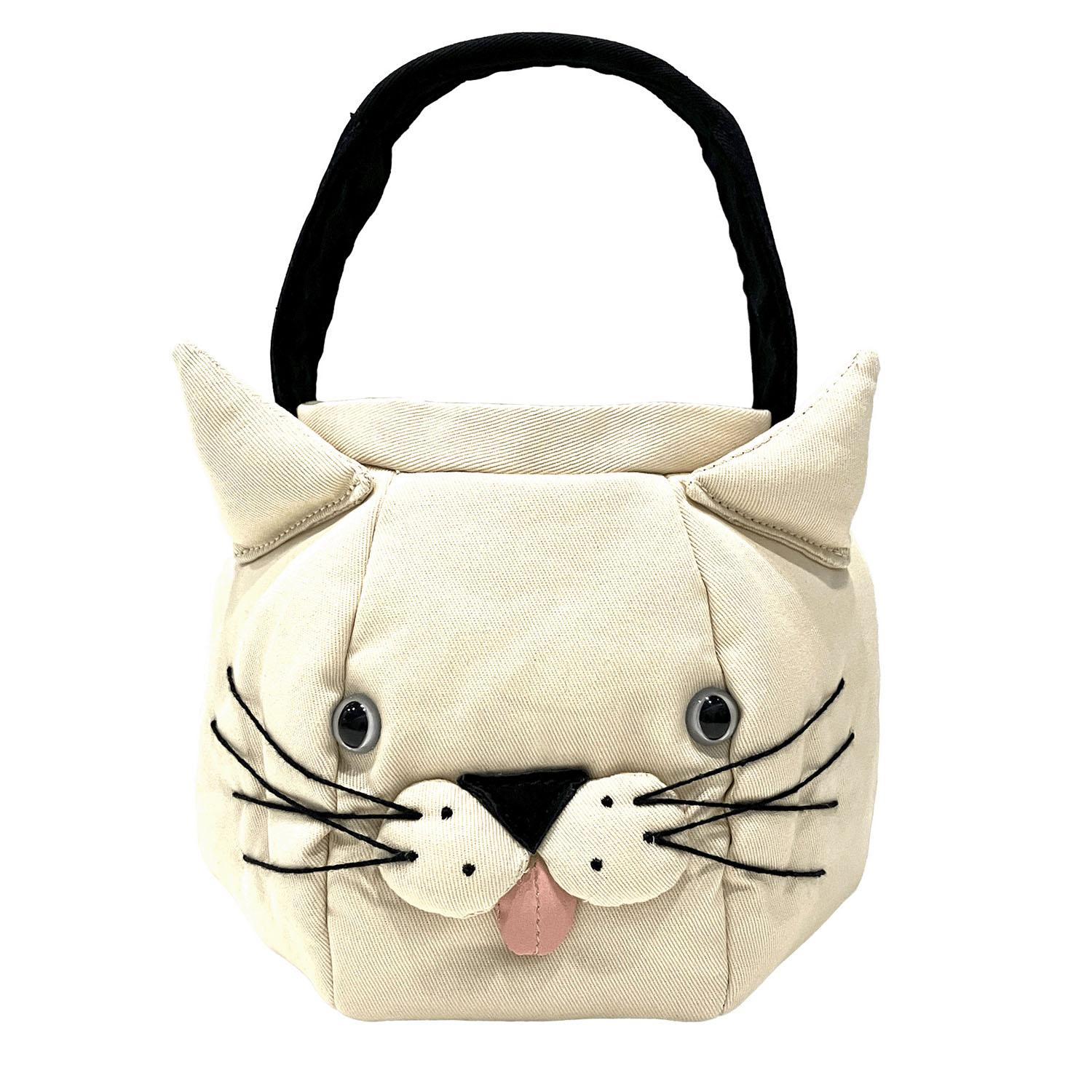 [ルートート] トートバッグ ミニ ベビル ネコ BABY ROO NEKO レディース 3541 ホワイト