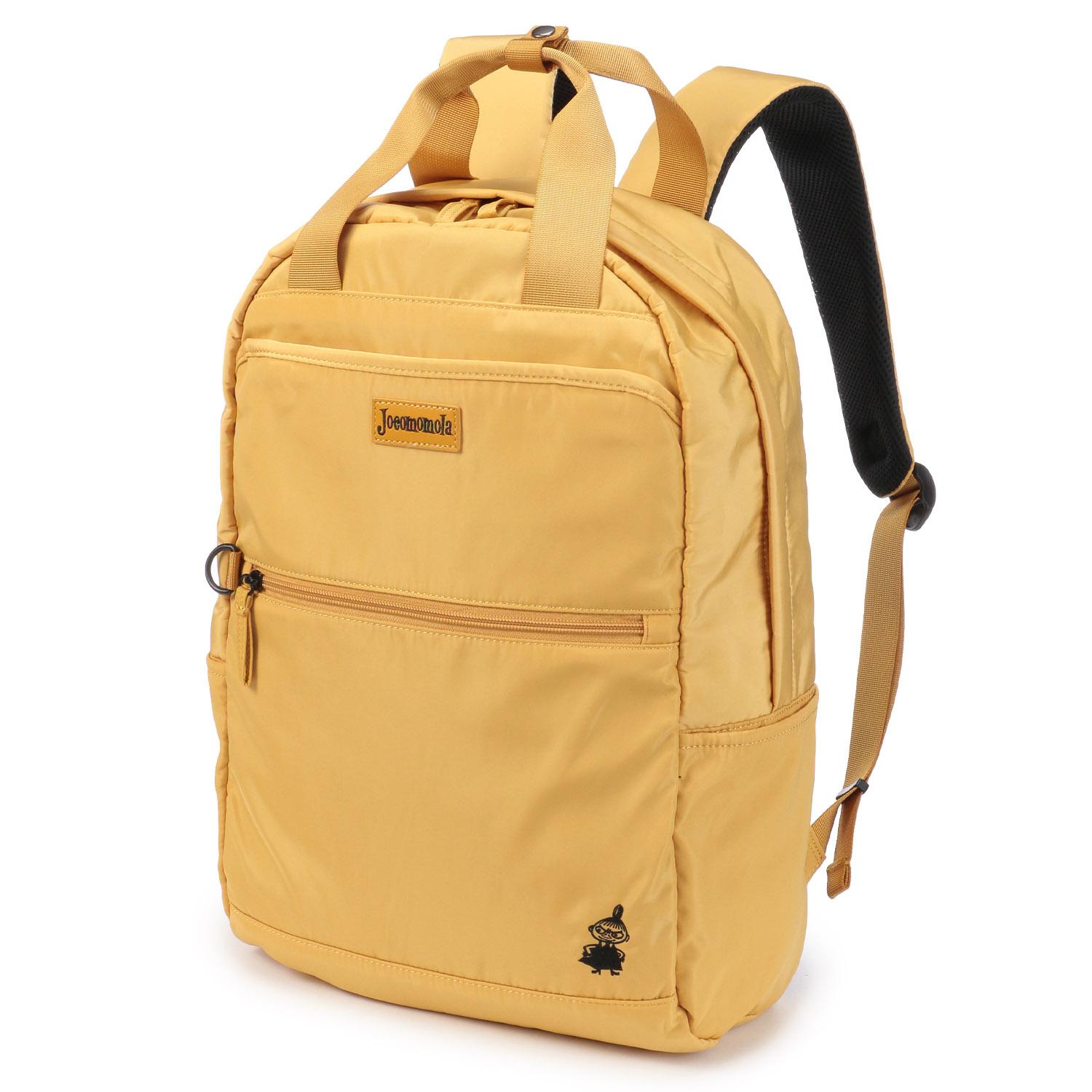 [ホコモモラ] 背嚢 (リトルミィコラボ・花柄)[ 62117 / back pack ] A4納める YE_黄み FR バッグ-レディースバッグ