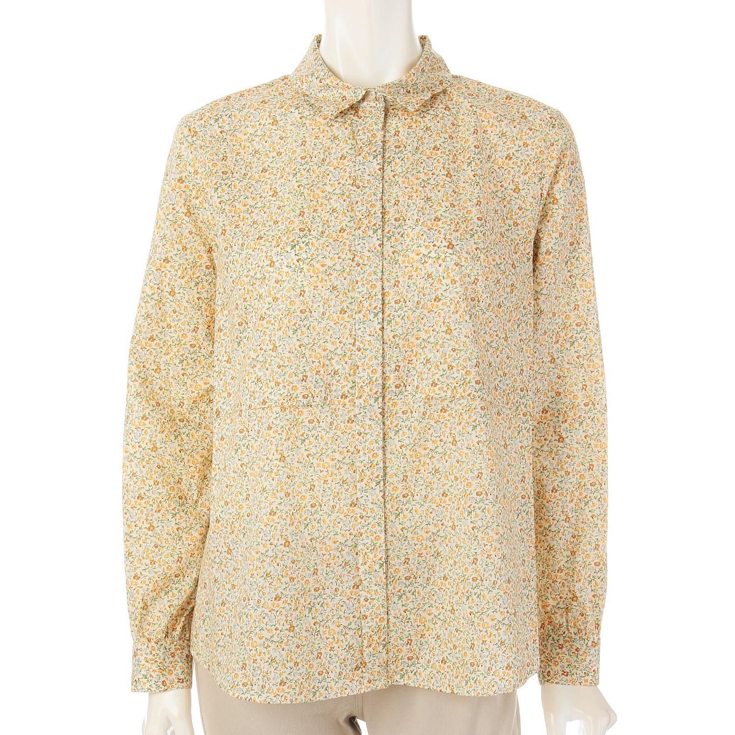J.Sloane LIBERTYパネルレギュラーシャツ ホワイト M