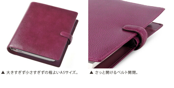 ファイロファックスシステム手帳フィンスバリーA5サイズRuspberryラズベリーファイロファックスfilofax【楽ギフ_包装】