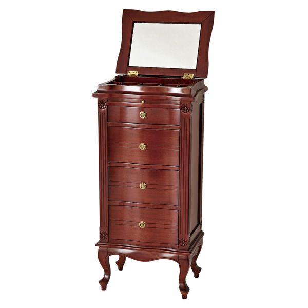 楽天市場】マルチ収納ユニットミラー付きチェスト(AWD 100 BC