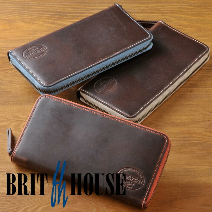 ブリットハウス brit house　バッファローカーフ 長財布　ロングウォレット 札入れ　束入れ[高級本革][日本製] 楽天市場】ブリットハウス 長財布 バッファローカーフ ロング