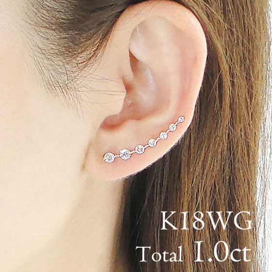 楽天市場】K18YG/WG【0.30ct】ダイヤモンド ピアスダイヤ 18金 